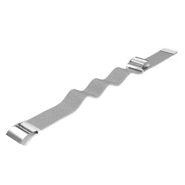 Fierro Correa de acero para Fitbit charge 2 plateada Fierro Correa de acero para Fitbit charge 2 plateada