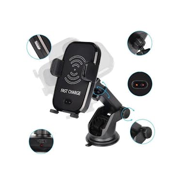Imperii Electronics Cargador wireless coche apertura infrarrojos Imperii Electronics Cargador wireless coche apertura infrarrojos