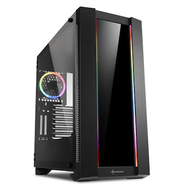 Sharkoon Sharkoon ELITE SHARK CA200G Midi ATX Tower Negro Sharkoon Sharkoon ELITE SHARK CA200G Midi ATX Tower Negro