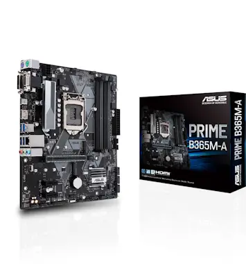 Asus ASUS Prime B365M-A placa base LGA 1151 (Zócalo H4) Asus ASUS Prime B365M-A placa base LGA 1151 (Zócalo H4)