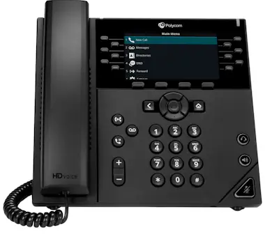 Polycom Polycom VVX 450 teléfono IP Negro Terminal con con Polycom Polycom VVX 450 teléfono IP Negro Terminal con con