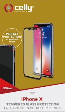 Celly Celly 3D Glass Protector de pantalla Teléfono móvi Celly Celly 3D Glass Protector de pantalla Teléfono móvi