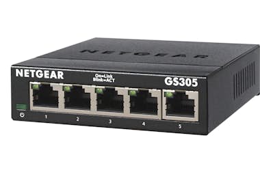 Netgear Netgear GS305-300PES switch No administrado L2 Gig Netgear Netgear GS305-300PES switch No administrado L2 Gig