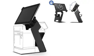Bixolon Bixolon RTS-Q300 soporte Mostrar Negro Bixolon Bixolon RTS-Q300 soporte Mostrar Negro