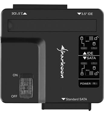 Sharkoon Sharkoon DriveLink Combo USB 3.0 V2 Negro Sharkoon Sharkoon DriveLink Combo USB 3.0 V2 Negro