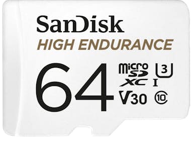 SanDisk Sandisk High Endurance memoria flash 64 GB MicroSD SanDisk Sandisk High Endurance memoria flash 64 GB MicroSD