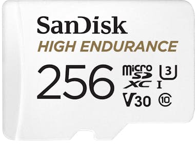 SanDisk Sandisk High Endurance memoria flash 256 GB MicroS SanDisk Sandisk High Endurance memoria flash 256 GB MicroS
