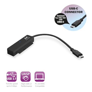Ewent Ewent EW7075 adaptador de cable USB 3.1 Gen1 Type-
