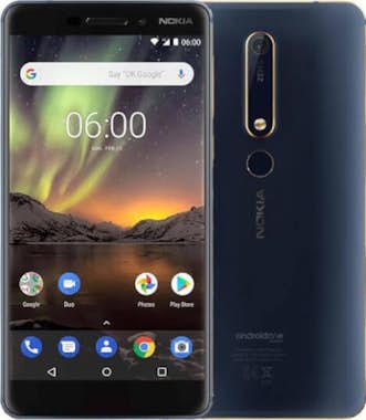 Nokia 6.1 (2018) 3GB/32GB Azul Oro Dual SIM Nokia 6.1 (2018) 3GB/32GB Azul Oro Dual SIM