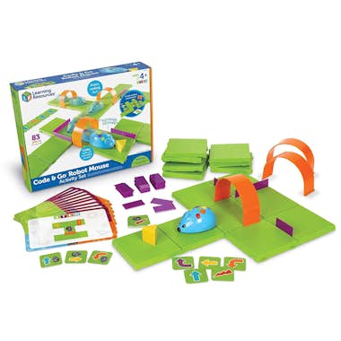Learning Resources Code and Go ratón robot programable con kit de act Learning Resources Code and Go ratón robot programable con kit de act