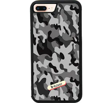 b-Kover Carcasa Manhattan Camuflaje gris iPhone 8 b-Kover Carcasa Manhattan Camuflaje gris iPhone 8