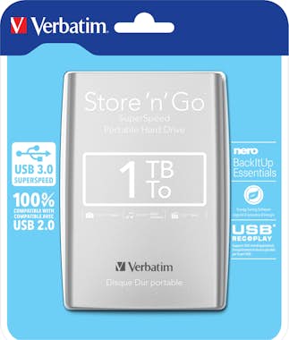 Verbatim Verbatim Store n Go disco duro externo 1000 GB P Verbatim Verbatim Store n Go disco duro externo 1000 GB P