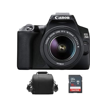 Canon CANON EOS 250D KIT EF-S 18-55mm F3.5-5.6 III Negro Canon CANON EOS 250D KIT EF-S 18-55mm F3.5-5.6 III Negro
