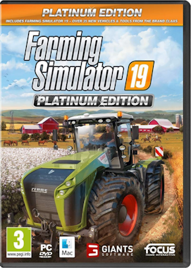 GIANTS Software Farming Simulator 19 Platinum Edition (PC) GIANTS Software Farming Simulator 19 Platinum Edition (PC)