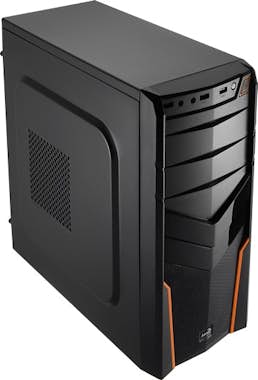 Aerocool Aerocool V2X Orange Edition Midi-Tower Negro, Nara Aerocool Aerocool V2X Orange Edition Midi-Tower Negro, Nara