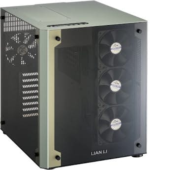 Lian Li Lian Li PC-O8WGN carcasa de ordenador Cubo Negro, Lian Li Lian Li PC-O8WGN carcasa de ordenador Cubo Negro,