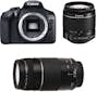 Canon CANON EOS 1300D KIT EF-S 18-55mm F3.5-5.6 IS II + Canon CANON EOS 1300D KIT EF-S 18-55mm F3.5-5.6 IS II +