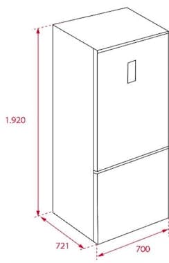 Teka Teka RBF 78720 SS nevera y congelador Independient Teka Teka RBF 78720 SS nevera y congelador Independient