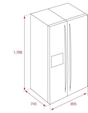 Teka Teka RLF 74920 SS nevera puerta lado a lado Indepe Teka Teka RLF 74920 SS nevera puerta lado a lado Indepe