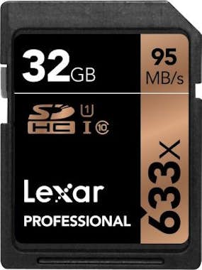 Lexar Lexar 32GB Professional 633x SDHC memoria flash Cl Lexar Lexar 32GB Professional 633x SDHC memoria flash Cl