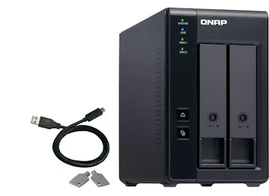 QNAP QNAP TR-002 caja para disco duro externo 2.5/3.5"" QNAP QNAP TR-002 caja para disco duro externo 2.5/3.5""