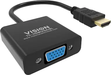 Vision Vision TC-HDMIVGA/BL adaptador de cable de vídeo 0 Vision Vision TC-HDMIVGA/BL adaptador de cable de vídeo 0