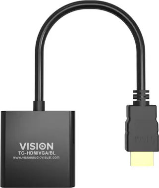 Vision Vision TC-HDMIVGA/BL adaptador de cable de vídeo 0 Vision Vision TC-HDMIVGA/BL adaptador de cable de vídeo 0