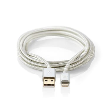 Nedis Nedis CCTB39300AL30 cable de teléfono móvil Alumin Nedis Nedis CCTB39300AL30 cable de teléfono móvil Alumin