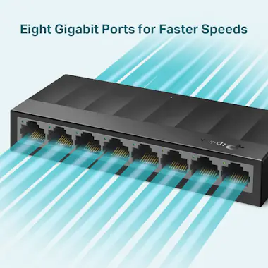 TP-Link TP-LINK LS1008G switch No administrado Gigabit Eth TP-Link TP-LINK LS1008G switch No administrado Gigabit Eth