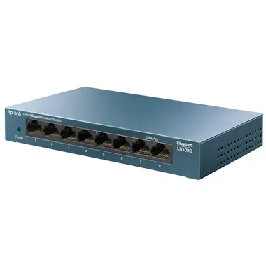 TP-Link TP-LINK LS108G switch No administrado Gigabit Ethe TP-Link TP-LINK LS108G switch No administrado Gigabit Ethe