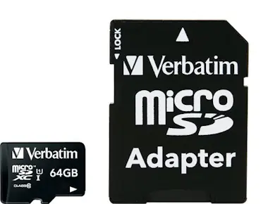 Verbatim Verbatim Premium memoria flash 64 GB MicroSDXC Cla Verbatim Verbatim Premium memoria flash 64 GB MicroSDXC Cla