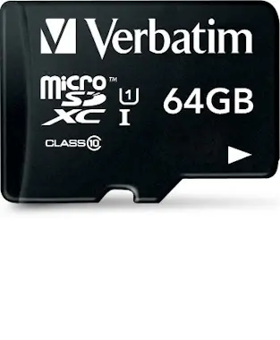 Verbatim Verbatim Premium memoria flash 64 GB MicroSDXC Cla Verbatim Verbatim Premium memoria flash 64 GB MicroSDXC Cla