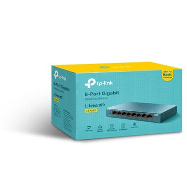 TP-Link TP-LINK LS108G switch No administrado Gigabit Ethe TP-Link TP-LINK LS108G switch No administrado Gigabit Ethe