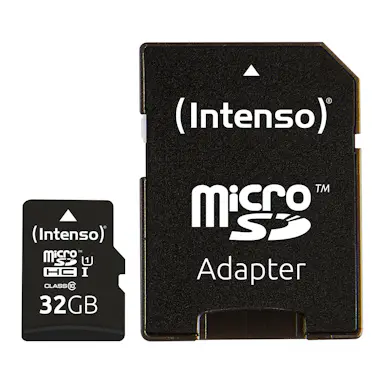 Intenso Intenso 32GB microSDHC memoria flash Clase 10 UHS- Intenso Intenso 32GB microSDHC memoria flash Clase 10 UHS-
