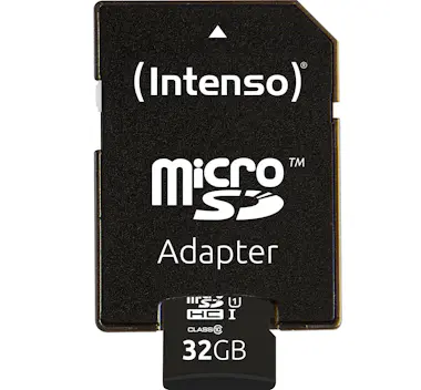 Intenso Intenso 32GB microSDHC memoria flash Clase 10 UHS- Intenso Intenso 32GB microSDHC memoria flash Clase 10 UHS-
