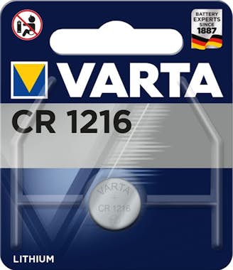 Varta Varta CR1216 Batería de un solo uso Litio Varta Varta CR1216 Batería de un solo uso Litio