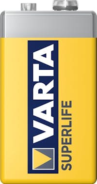 Varta Varta Superlife 9V Batería de un solo uso Zinc-car Varta Varta Superlife 9V Batería de un solo uso Zinc-car