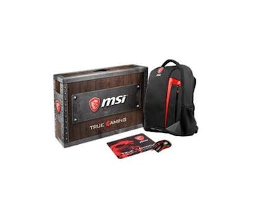 MSI MSI Loot Box Pack 2019 maletines para portátil Moc MSI MSI Loot Box Pack 2019 maletines para portátil Moc