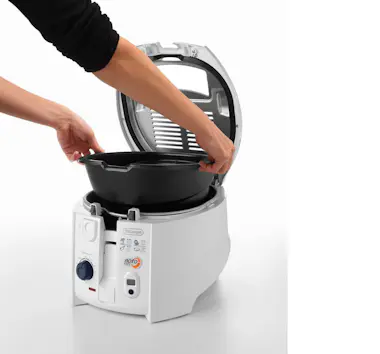 DeLonghi DeLonghi RotoFry Freidora Sencillo Blanco Independ DeLonghi DeLonghi RotoFry Freidora Sencillo Blanco Independ