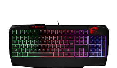 MSI MSI Interceptor DS4200 teclado USB QWERTY Negro MSI MSI Interceptor DS4200 teclado USB QWERTY Negro
