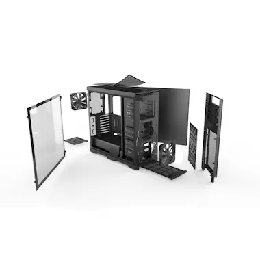 Phanteks Phanteks Enthoo Pro Tempered Glass Full-Tower Negr Phanteks Phanteks Enthoo Pro Tempered Glass Full-Tower Negr