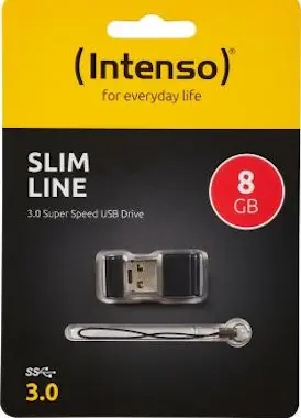Intenso Intenso USB Drive 3.0 128 GB Stick Slim Line - 128 Intenso Intenso USB Drive 3.0 128 GB Stick Slim Line - 128