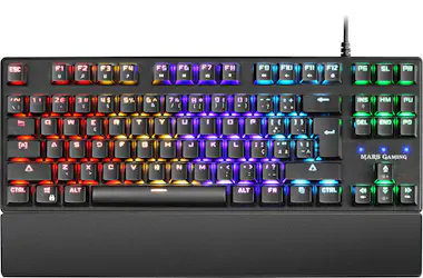 Mars Gaming Mars Gaming MKXTKL teclado USB QWERTY Portugués Ne Mars Gaming Mars Gaming MKXTKL teclado USB QWERTY Portugués Ne