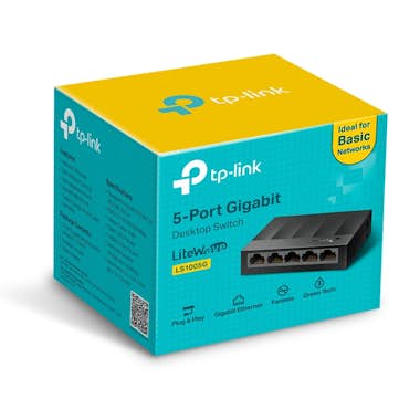 TP-Link TP-LINK LS1005G switch No administrado Gigabit Eth TP-Link TP-LINK LS1005G switch No administrado Gigabit Eth