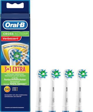 Oral-B Oral-B CrossAction 4 pieza(s) Azul, Verde, Blanco Oral-B Oral-B CrossAction 4 pieza(s) Azul, Verde, Blanco
