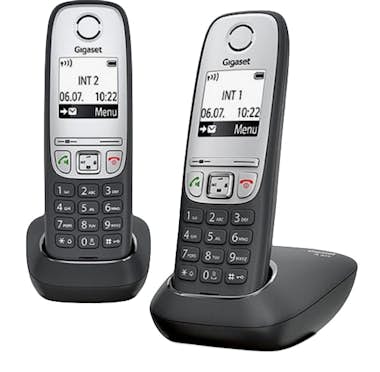 Gigaset Gigaset A415 Duo Teléfono DECT Negro Identificador Gigaset Gigaset A415 Duo Teléfono DECT Negro Identificador