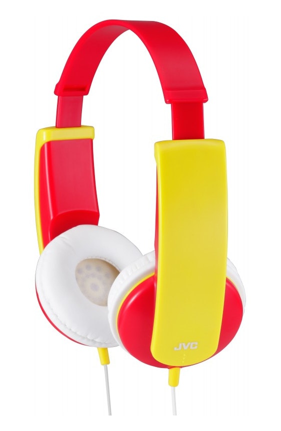 jvc ha-kd5 circumaural diadema rojo amarillo