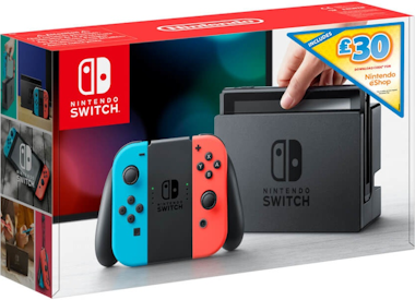 Nintendo Switch + 30£ en fondos para Nintendo eShop Nintendo Switch + 30£ en fondos para Nintendo eShop