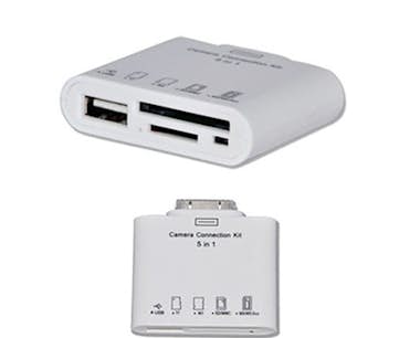 3GO 3GO ICONKIT lector de tarjeta Blanco USB 2.0 3GO 3GO ICONKIT lector de tarjeta Blanco USB 2.0