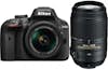 Nikon NIKON D3400 Negro KIT AF-P 18-55mm F3.5-5.6G VR + Nikon NIKON D3400 Negro KIT AF-P 18-55mm F3.5-5.6G VR +